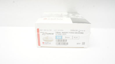 DePuy 1581-22-108 Sigma Tibial Insert Fixed Bearing Stabilized 2.5, 8mm XLK (x)